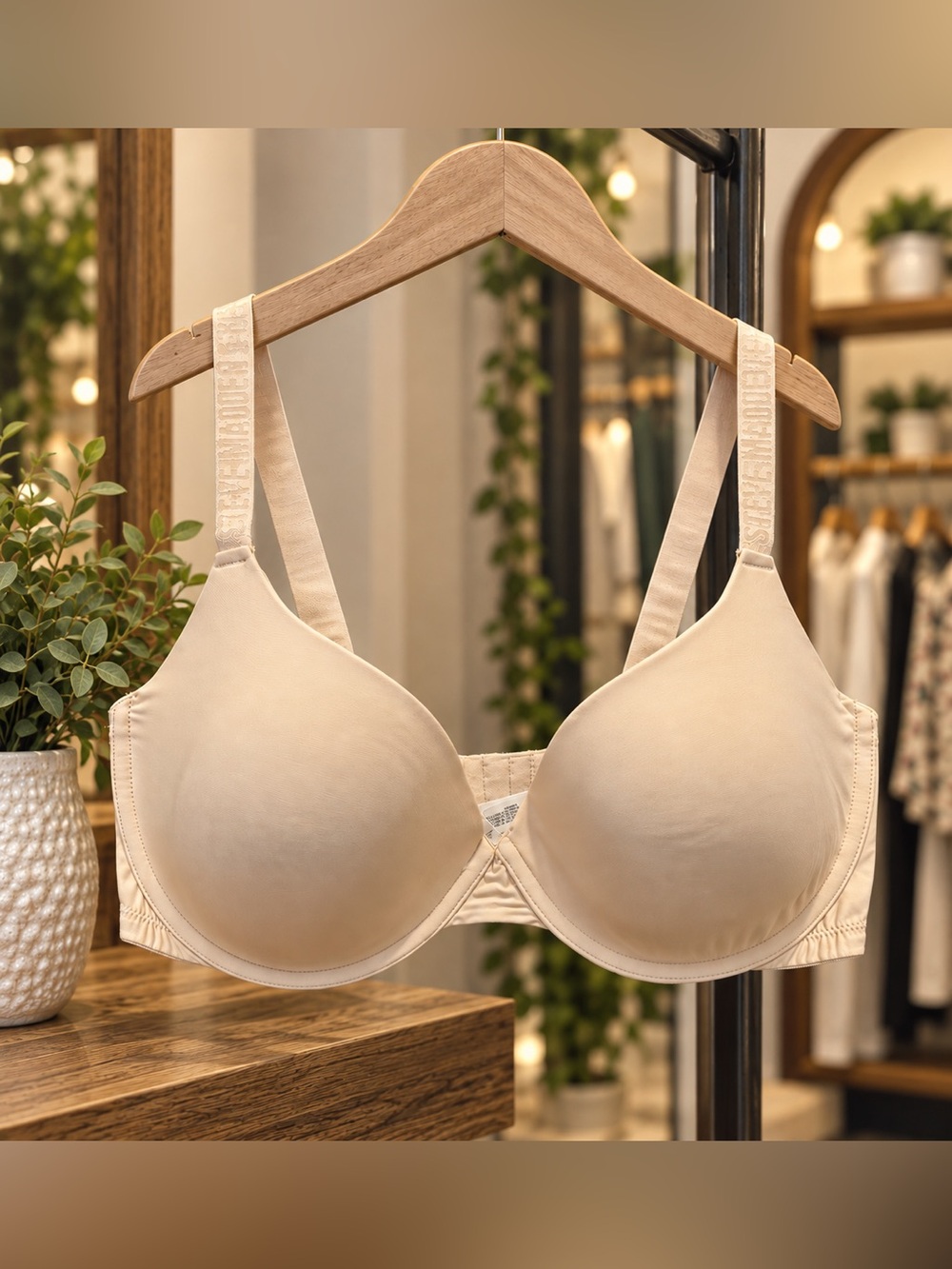 Steve Madden Nude Underwire Bra - Size 36DD